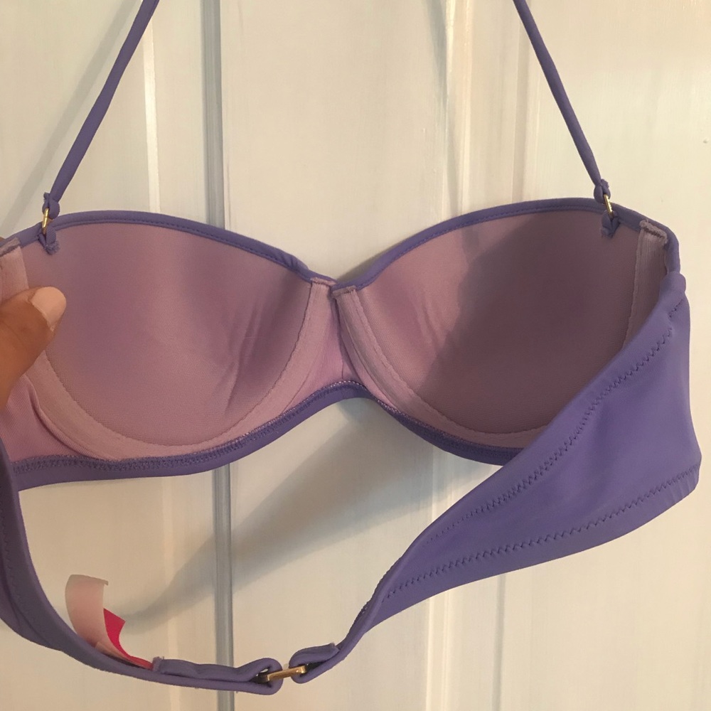 Purple Victoria’s Secret bikini top - Picture 3 of 7